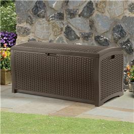 Rattan Deck Box - 375 Litre